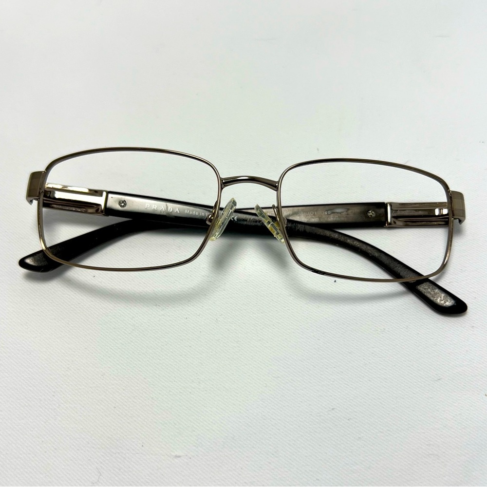 Prada Skinny Chrome Eyeglasses - Frames only